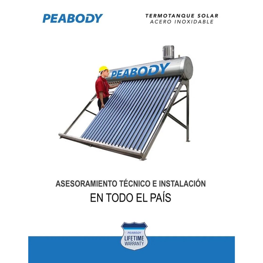 Kit Termo Solar 200 Litros Resistencia Tanque Prellenado Elden