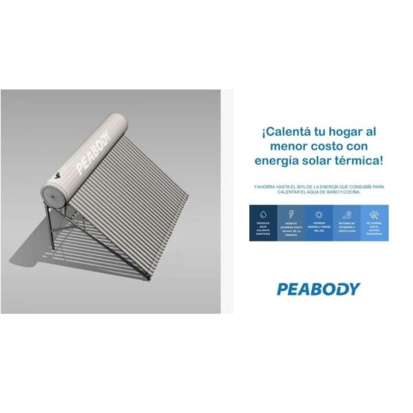 TERMO SOLAR HEAT PIPE 200L + CONTROLADORA DIGITAL - Imagen 6